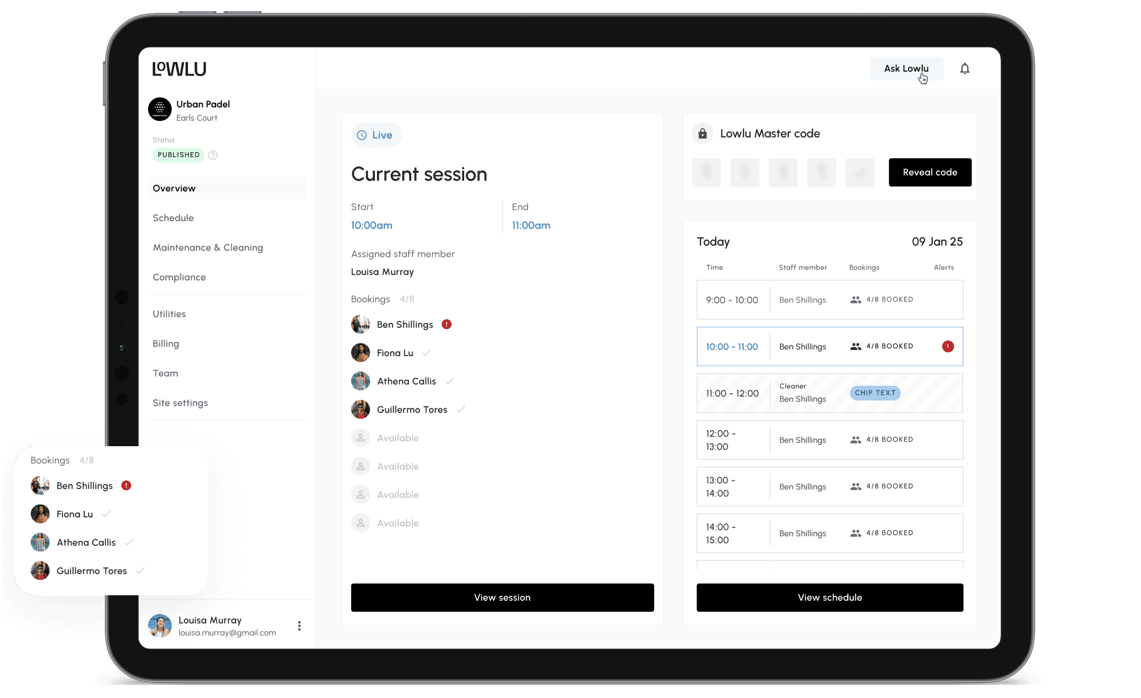 AI-powered Spa OS